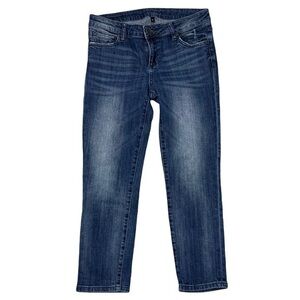 Kut From The Kloth Distressed Straight Leg‎ Jeans Sz 4